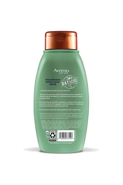 AVEENO 354ml Fresh Greens Blend Shampoo