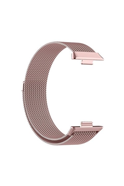 NANOSPACE Huawei Watch Fit 3 Kordon KRD-01 Metal Hasır Kordon Kayış