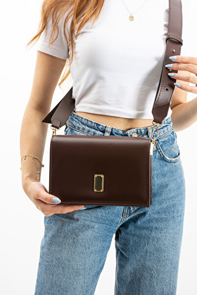 ESTUTE 2 Bölmeli Çapraz Askılı Ayarlanabilir Omuz Çantası