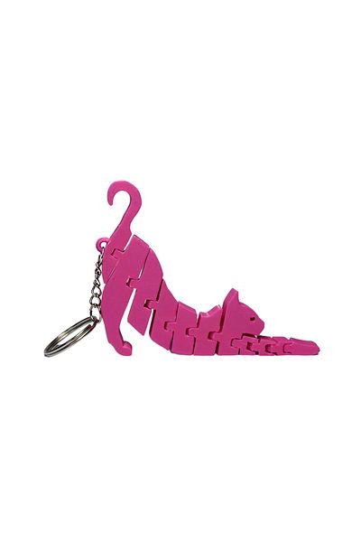 Tesseract Stretchable Cat Keychain - Convenient Use