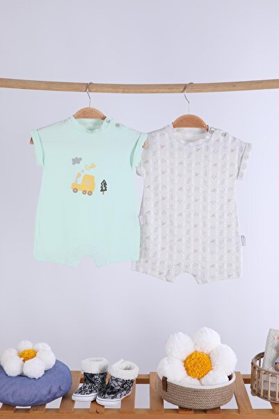 Babyhola Baby Boy and Kids Jumpsuit Set of 2 - 13649