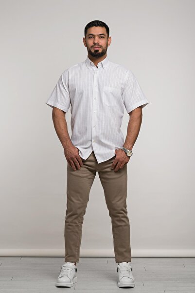 evrytime Φαρδιά και άνετη (φαρδιά) εφαρμογή τσέπη Ελαφρώς καρό πέτο με κουμπι...