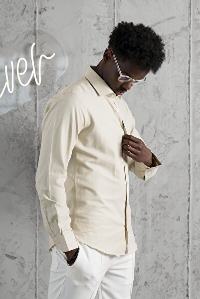 ADVANTE Slimfit Літня пряма бавовняна сорочка