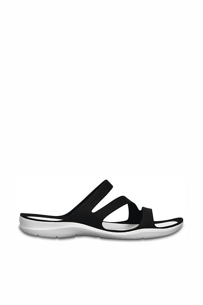 Crocs Black White Swiftwater Sandal W Sandals 203998