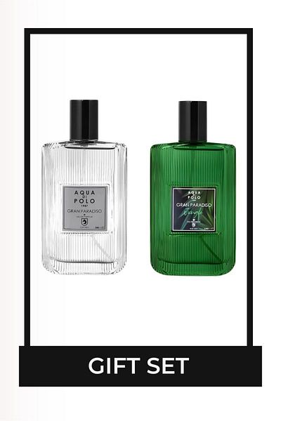 Aqua Di Polo 1987 Gran Paradiso & Jungle 100 ml EDP Double Men's Perfume Set STCC021376