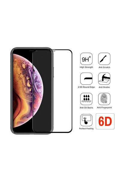 SHOWLIGHT Samsung Galaxy S10 Plus Uyumlu Tam Kaplayan Cam Ekran Koruyucu Polimer