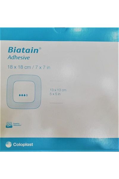 Coloplast - Bıataın Adhesive Foam Wound Cover 18x18 33423 - 33423 - 1 Piece