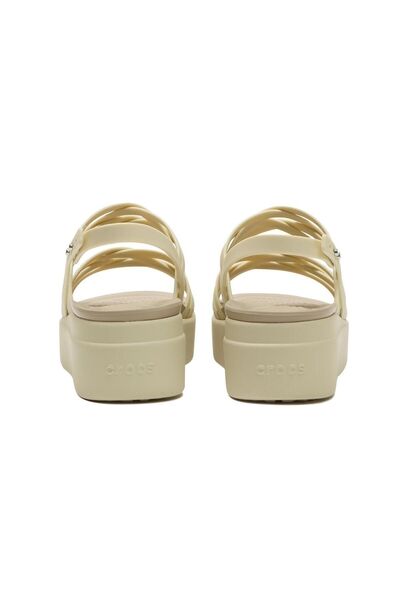 Crocs 206751-2Y2 BROOKLYN STRAPPY LOWWDG SANDALET