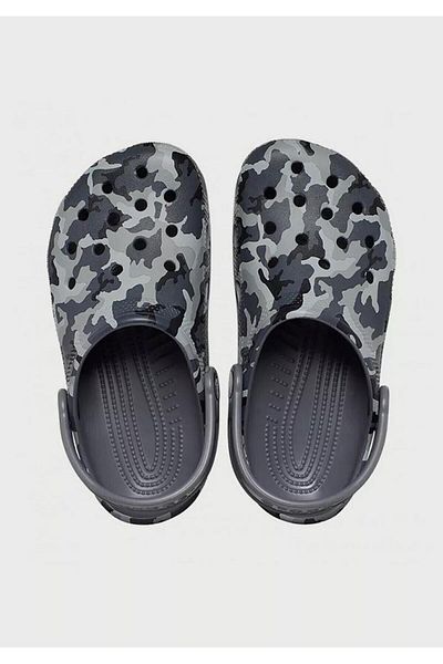 Crocs 207594-097 شبشب صنادل أطفال كلاسيكي مموه
