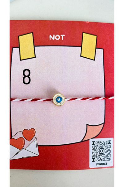 pisay takı & aksesuar Gift Marteniçka Bracelet with Card