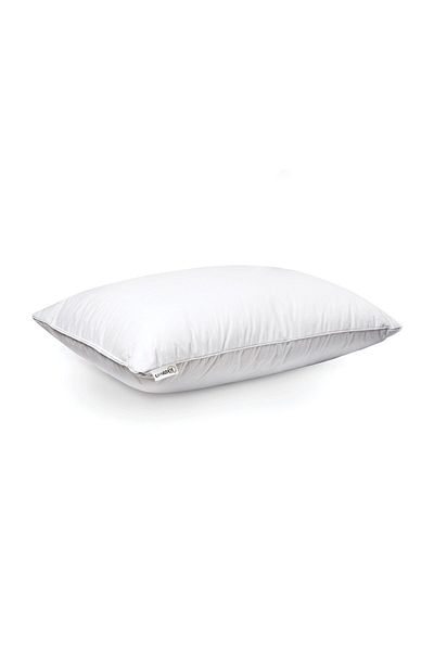 In House Cotton Bed Pillow With Microfiber Filling - 90x50 Cm