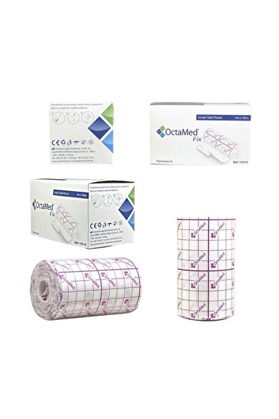 Octacare Hipoalerjenik Esnek Fix Tıbbi Flaster 10 M x 5 cm - 1 Kutu