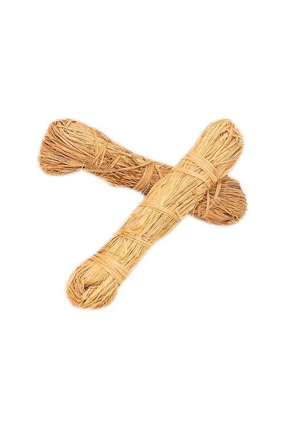serap çiçekçilik Natural Raffia Straw Rope 1 Kg