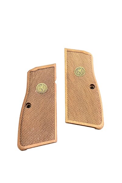 Browning 14 Lü Ahşap Tabanca Kabzesı