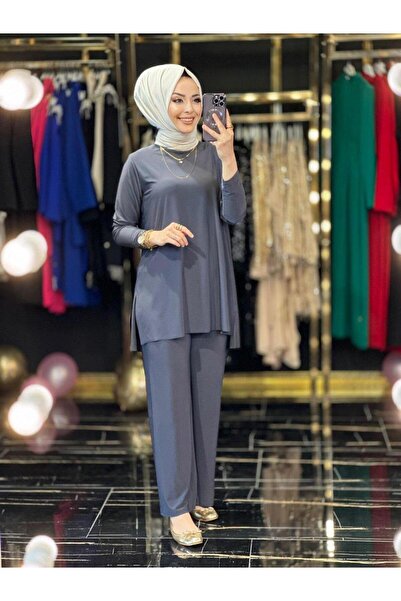 MODAMÜNASİP بدلة ساندي الرائعة مع البنطلون بأجمل الألوان