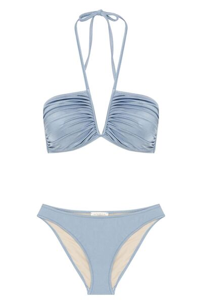 AQUELLA V Подробно Ярко синьо бикини комплект