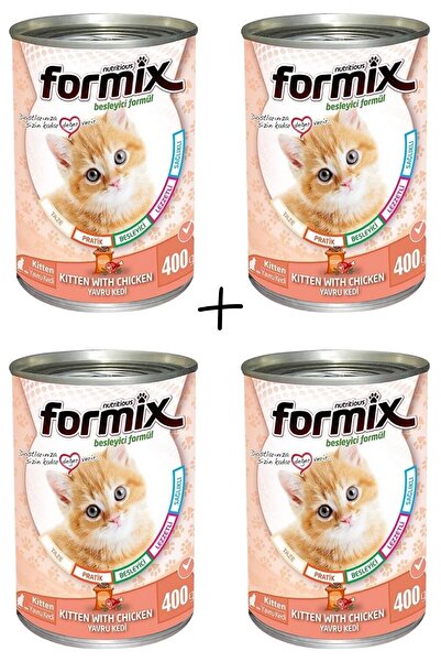 For mix Formix Yavru / Kitten Kediler Için Tavuklu Yüksek Besleyici Özellikli...