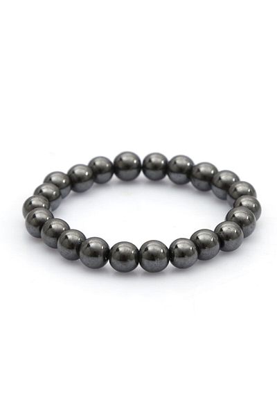 Mystic Energy Natural Stone Hematite Bracelet Set for Couples |   Gift Natural Stone