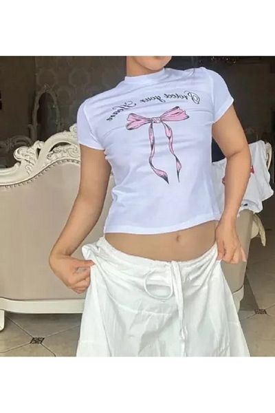 EDVESS White Crop - Protect Your Heart Printed