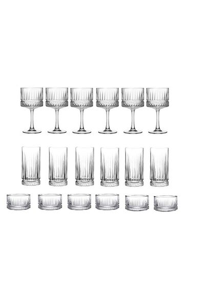 Paşabahçe Elysia Special Dowry Set 18 Pieces