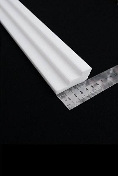 Europiyer 5,5 Cm Genişliğinde Köpük Bordür Dekoratif Duvar Çıtası, Ep-150 T (1 METRE)