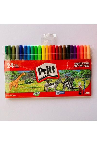 Pritt Felted Pen 24 Pack Washable