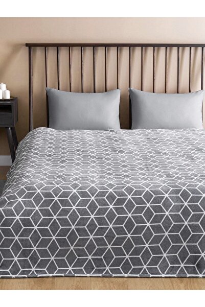 LC Waikiki LCW HOME Desenli Welsoft Çift Kişilik Battaniye 200x220 Cm
