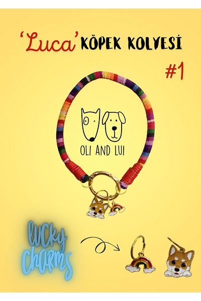 Oli and Lui Luca Cat Dog Necklace - Cute and Charm Detailed