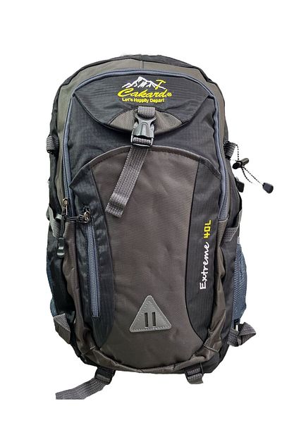 CAKARD Kaliteli Astarlı Su Geçirmez Unisex Design Dağcı Kamp Gezi Seyahat Sırt Çantası 40 Lt. 32x52cm