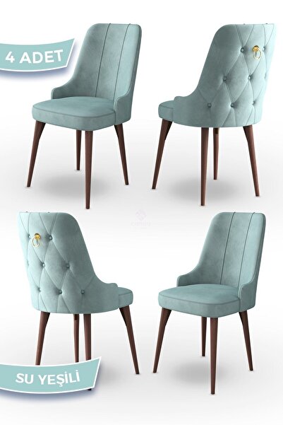 Canisa Enoa Serisi, 1.sınıf Babyface Kumaş Ceviz Gürgen Ayaklı,4 Adet Su Yeşi...