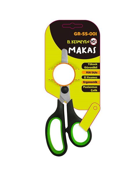 ileri grup Non Cutting Scissors with Blister