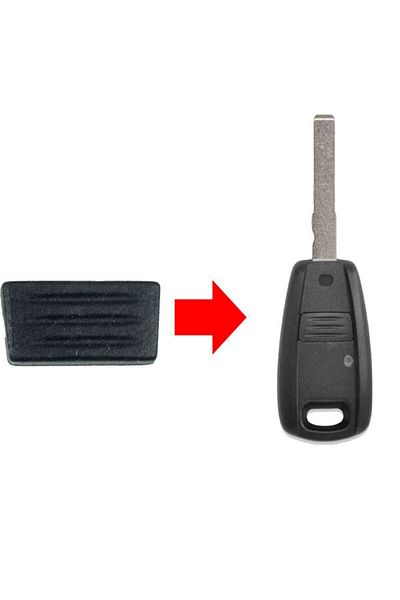 Fiat Black Doblo Albea Control Rubber