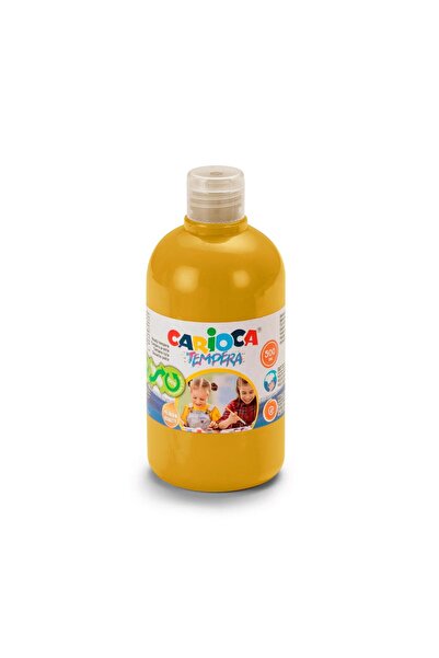 ileritoys Cairoca Tempera Suluboya Yıkanabilir Parmak Boya Altın 500 ml