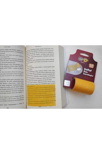 ileri grup Adhesive Colored Transparent Roller Line Marker 65 mm x 3.5 meters