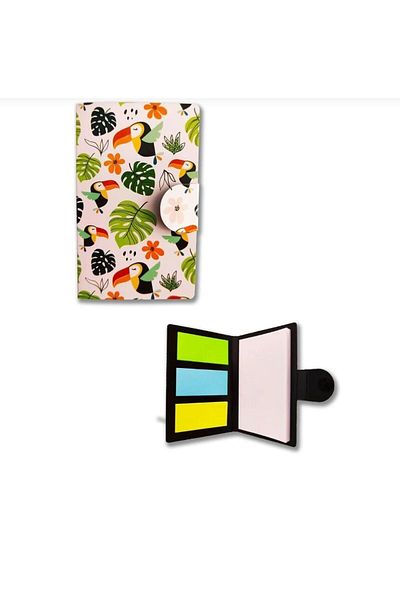 ileri grup Mini Pocket Adhesive Notebook (Memo Pad) (Parrot)