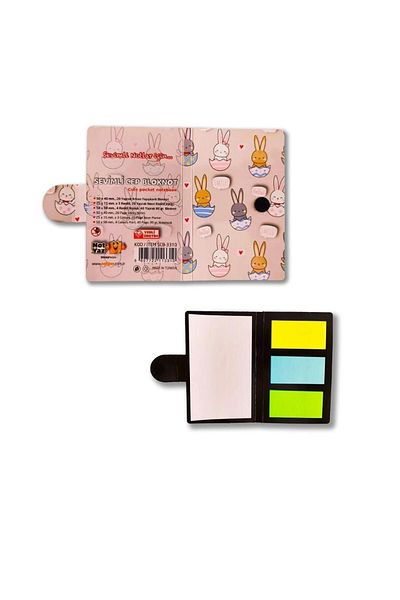 ileri grup Mini Pocket Adhesive Notebook (Memo Pad) (Rabbit)