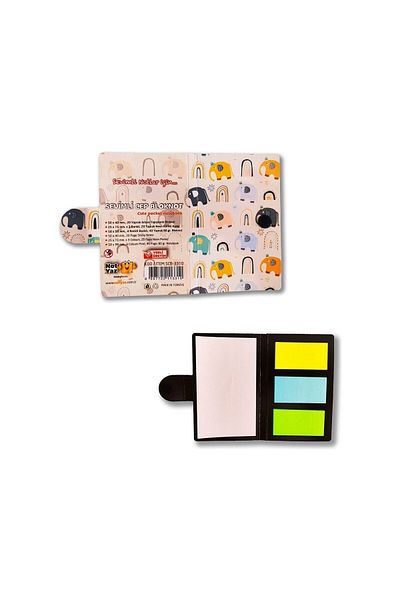 ileri grup Mini Pocket Adhesive Notebook (Memo Pad) (Elephant)