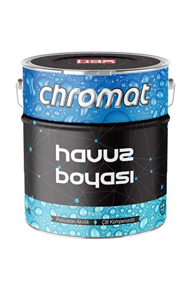 HASKAN BOYA Chromat Poliüretan Esaslı Mavi Havuz Boyası 0,6 lt