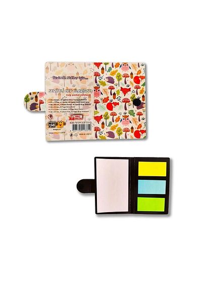 ileri grup Mini Pocket Adhesive Notebook (Memo Pad) (Nature)