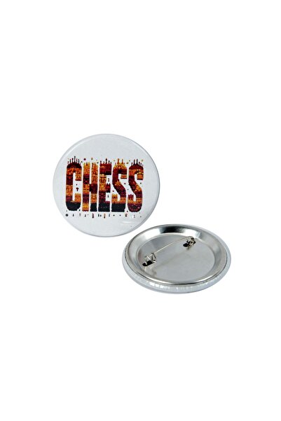 Chess Taraftar Rozeti Özel Tasarım