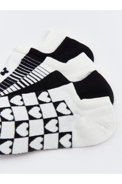 LC Waikiki Опаковка от 5 шарени дамски боти чорапи