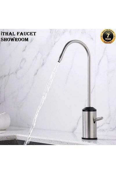 OEM Water Purification Tap - Matte Chrome Nickel, Special Handle, New Built-in Model