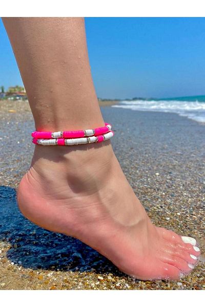 Beykan Fimo Set of 2 Anklet