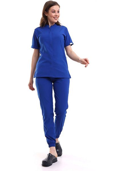 PERSONELİTY V-Flex Lycra Doctor and Nurse Uniform - Lower and Upper Set
