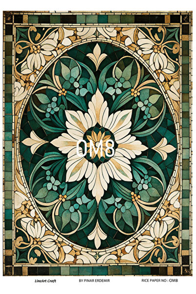 LİNEART OM8 ديكوباج فسيفساء نحاس - 30*42 سم