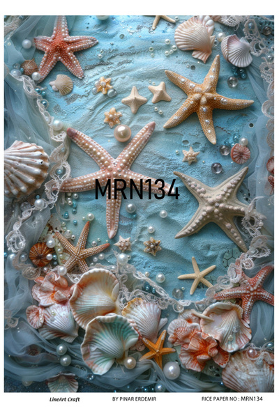 LİNEART Marine Serisi MRN134 Pirinç Dekopaj 30*42 cm