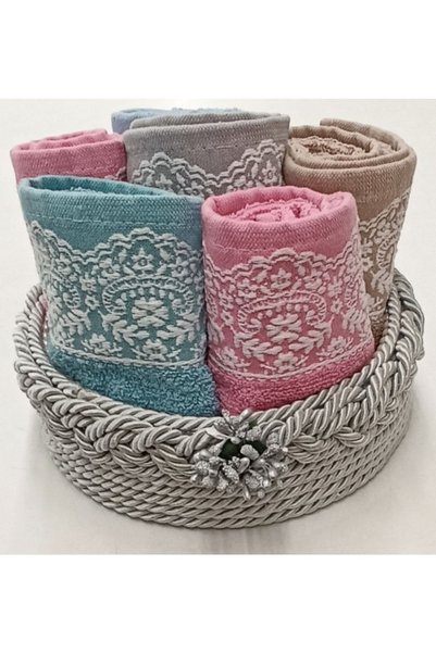 FNT Round Mesh Towel Basket