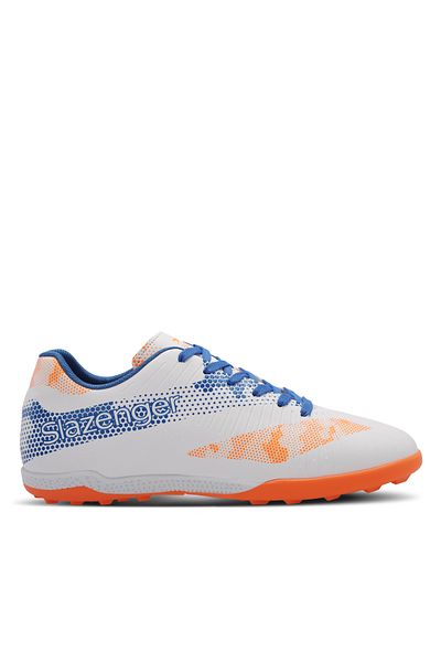 Slazenger Παπούτσια ποδοσφαίρου για αγόρια CYPRUS Λευκά / Saks Blue