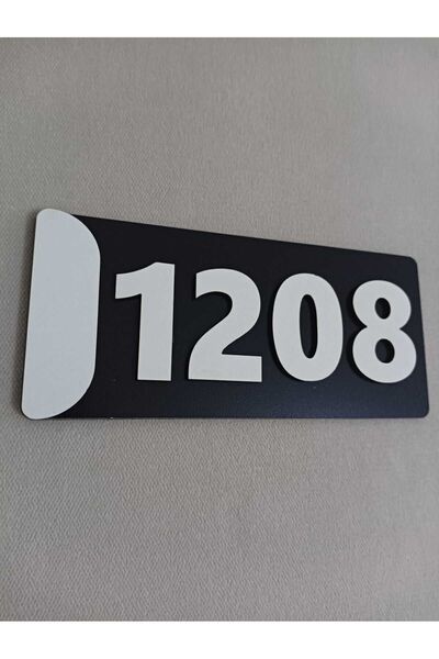 Şirin Lazer OTEL HOTEL PANSİYON KAT KAPI NUMARASI AHŞAP MDF TABELA