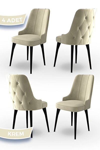 Canisa Maya Serisi, 1.sınıf Babyface Ithal Kumaş Sandalye , Siyah Gürgen Ayak...